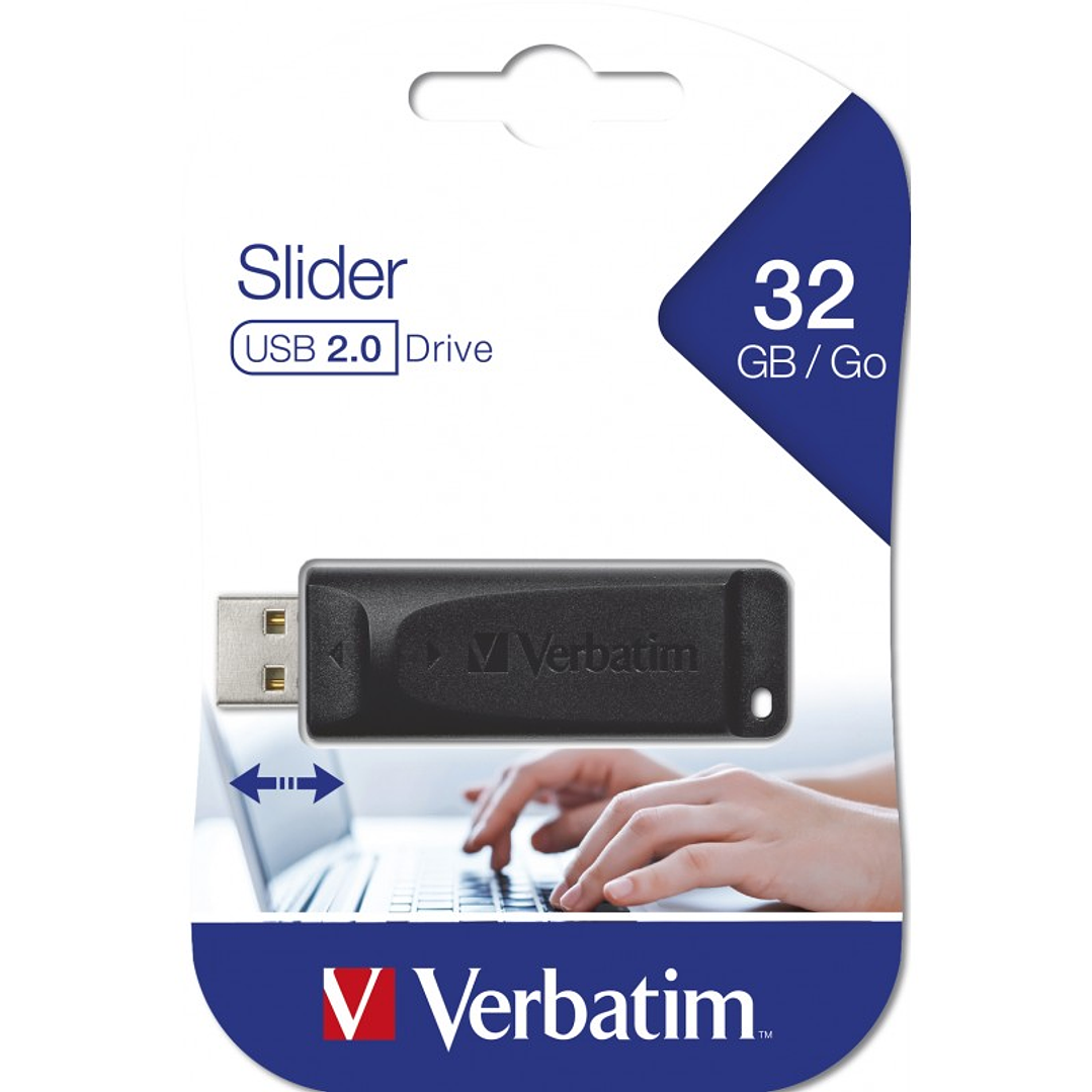 PENDRIVE 32 GB SLIDER 1