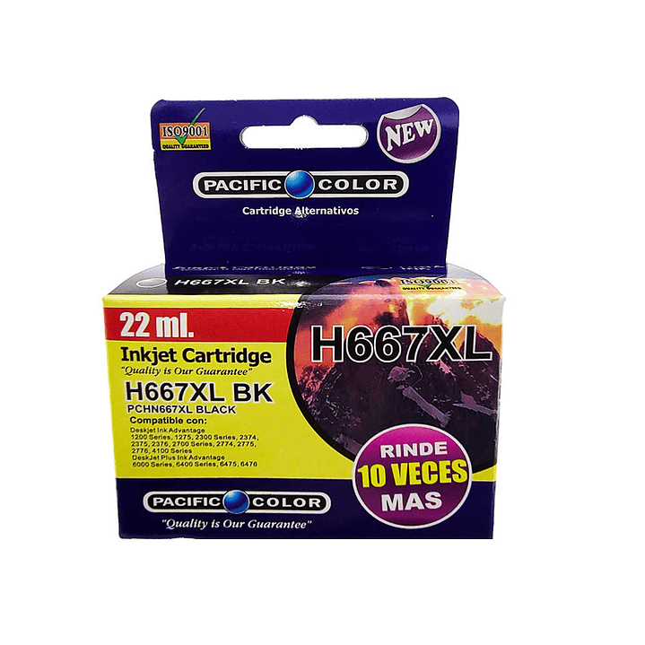 HP 667 BLACK ALTERNATIVO 1