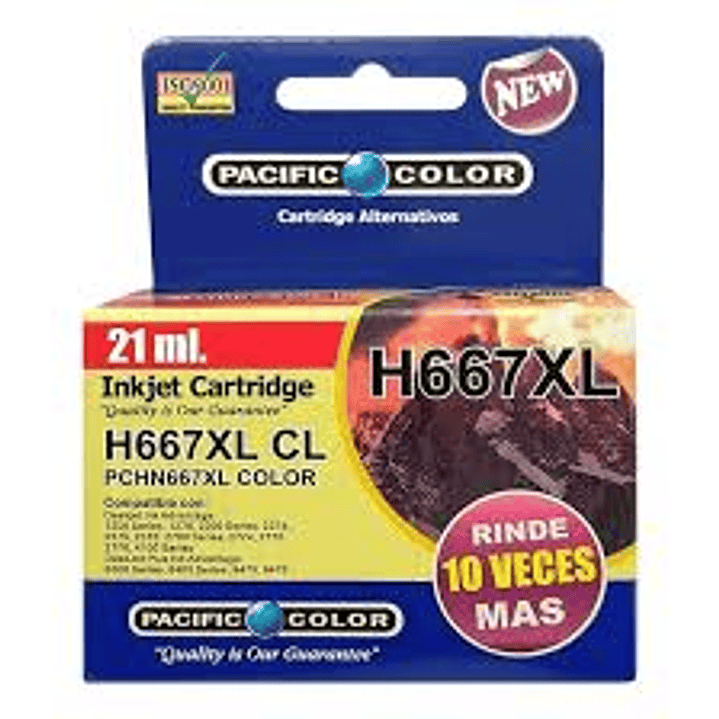 HP 667 COLOR ALTERNATIVO 1