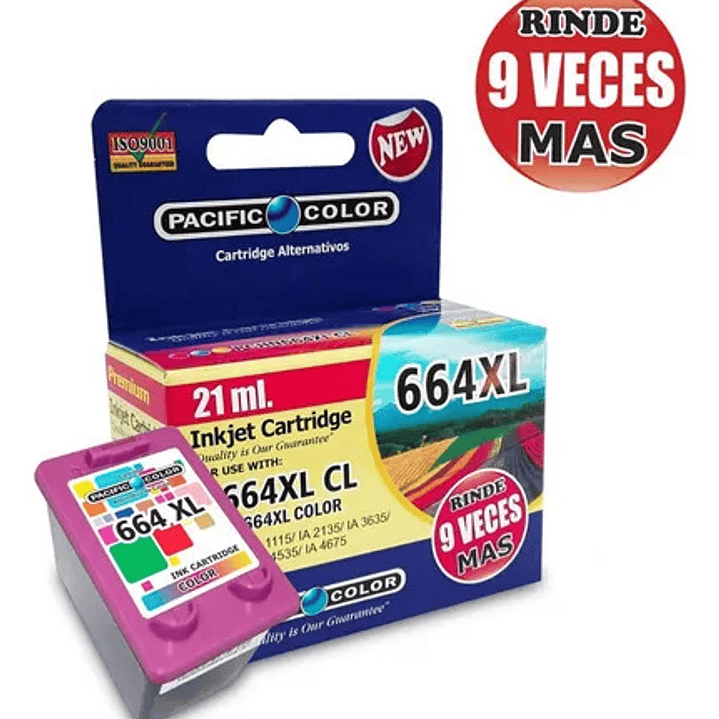 HP 664 COLOR ALTERNATIVO 1