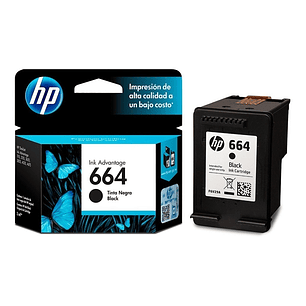 TINTA ORIGINAL HP 664 BLACK