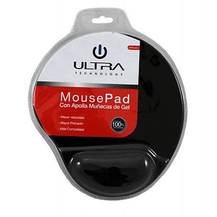  MOUSE PAD CON GEL APOYA MUÑECA ULTRA