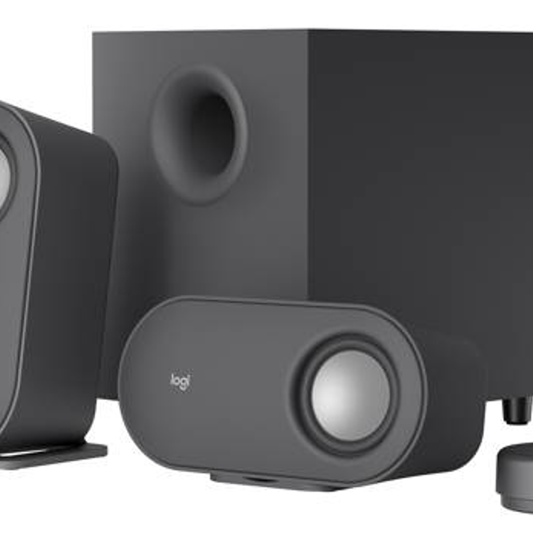PARLANTE  PC SUBWOOFER LOGITECH Z407, Bluetooth, MicroUSB, 3.5mm 1