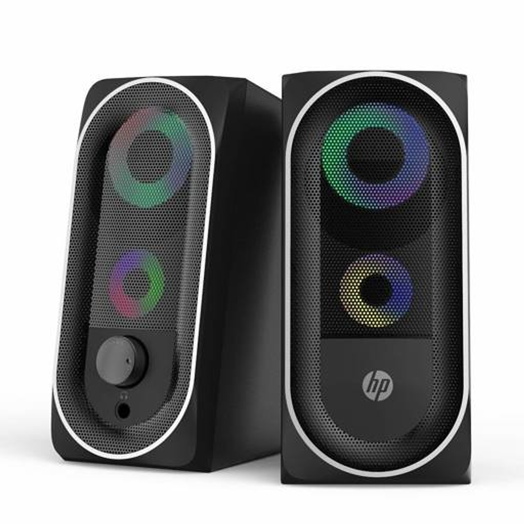 PARLANTES PC HP GAMER RGB DHE-6001 1