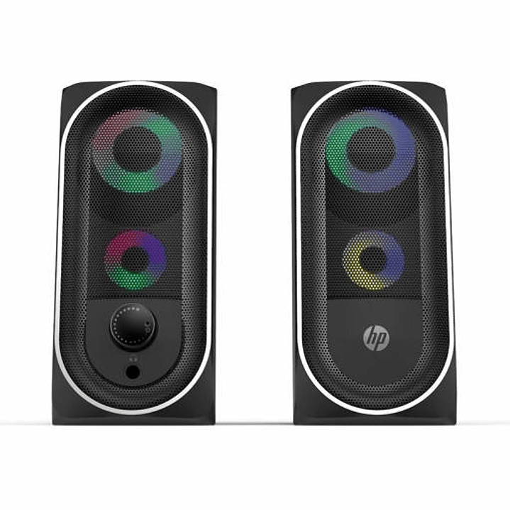 PARLANTES PC HP GAMER RGB DHE-6001 3
