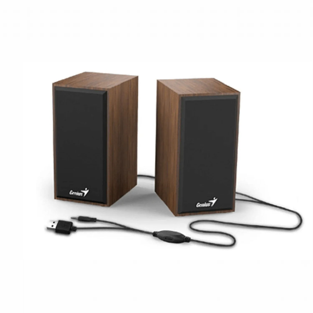PARLANTE PC GENIUS SP-HF180 COLOR MADERA 2