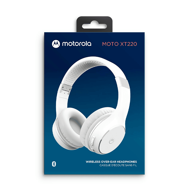 AUDIFONO INALAMBRICO XT 220 MOTOROLA BLANCO 1