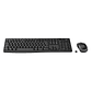 TECLADO MOUSE /TECLAS MULTIMEDIA INALAMBRICO USB 270 BLACK LOGITECH - Miniatura 3