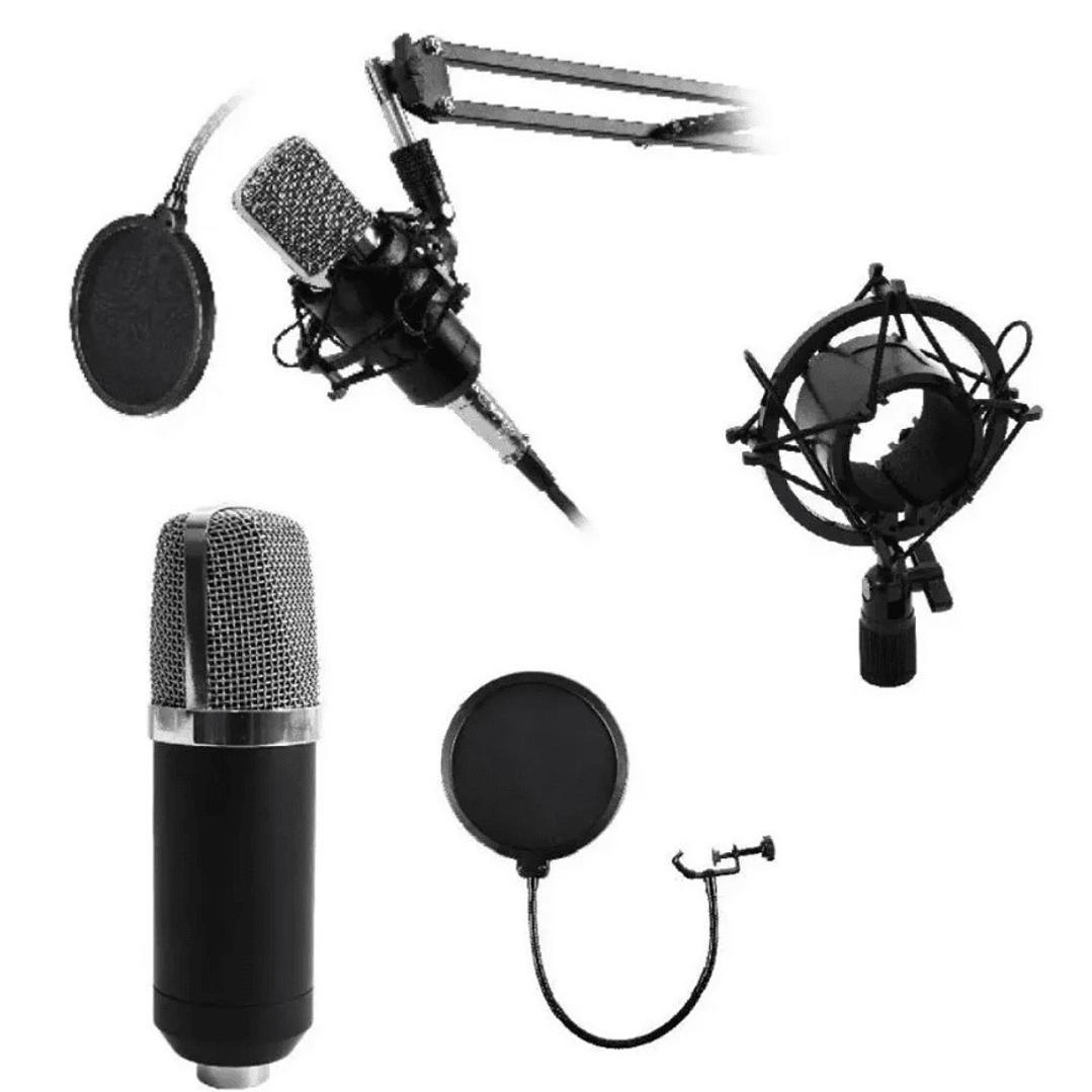 KIT MICROFONO CONDENSADOR STREAMING PHILCO 26Plckit67 2