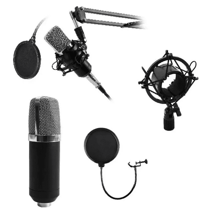 KIT MICROFONO CONDENSADOR STREAMING PHILCO 26Plckit67 2