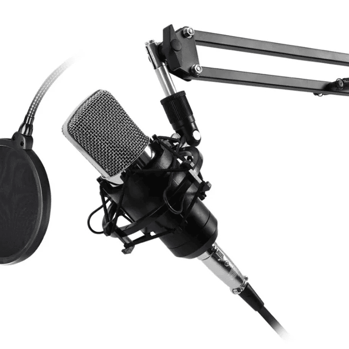 KIT MICROFONO CONDENSADOR STREAMING PHILCO 26Plckit67 3