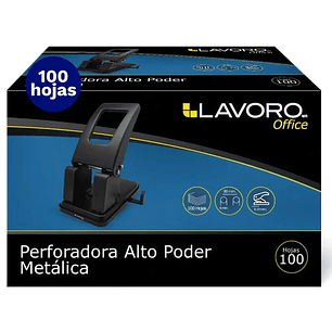 PERFORADORA ALTO PODER 100 Hj METALICA NEGRA LAVORO