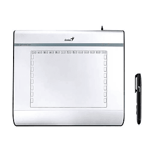 TABLETA GRAFICA  MOUSEPEN I608X ALAMBRICO USB BLANCO GENIUS