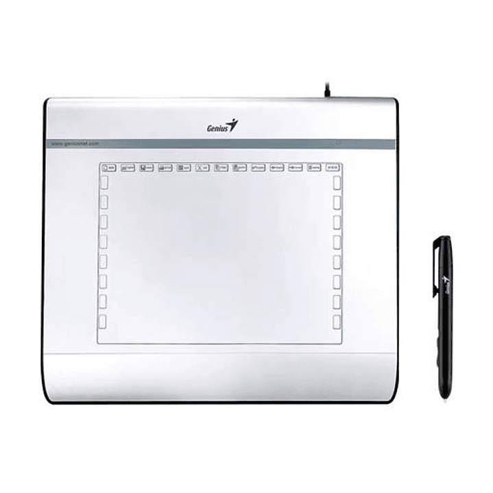 TABLETA GRAFICA  MOUSEPEN I608X ALAMBRICO USB BLANCO GENIUS 2