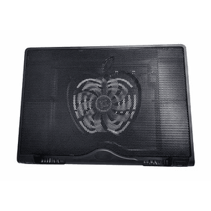 VENTILADOR COOLER NOTEBOOK AJUSTABLE NEGRO TECNOLAB
