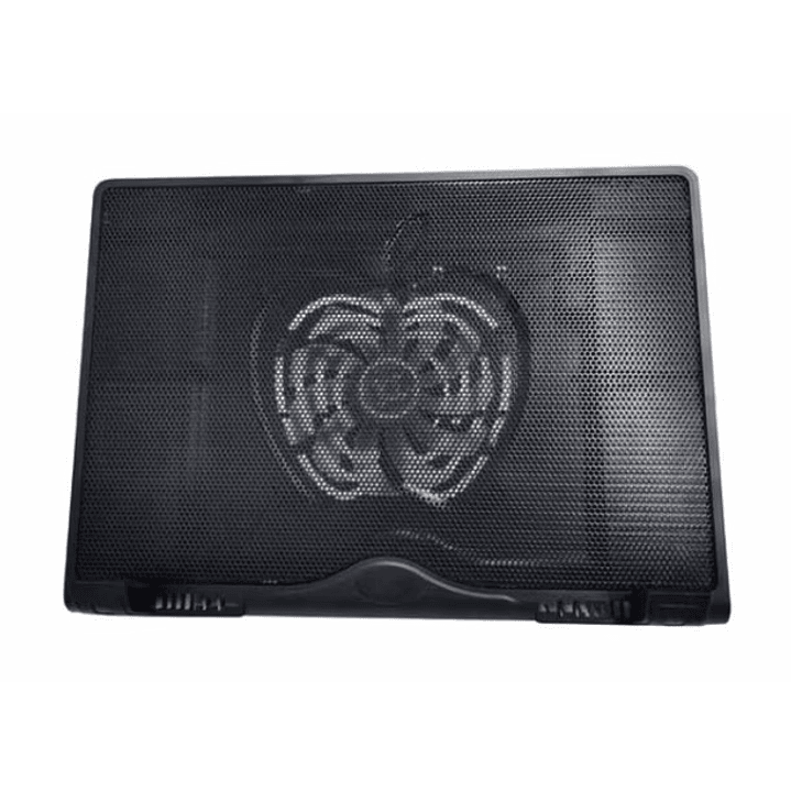 VENTILADOR COOLER NOTEBOOK AJUSTABLE NEGRO TECNOLAB 1