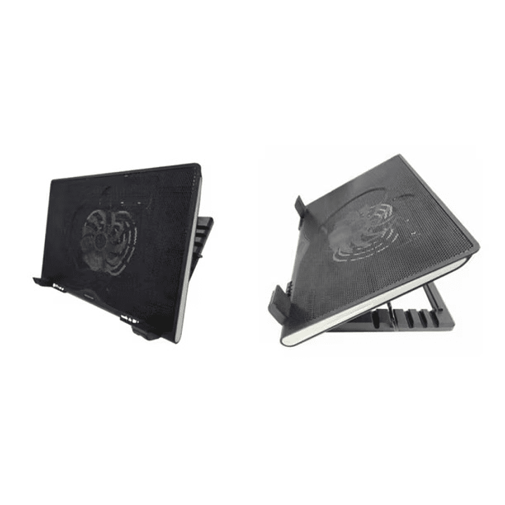 VENTILADOR COOLER NOTEBOOK AJUSTABLE NEGRO TECNOLAB 2