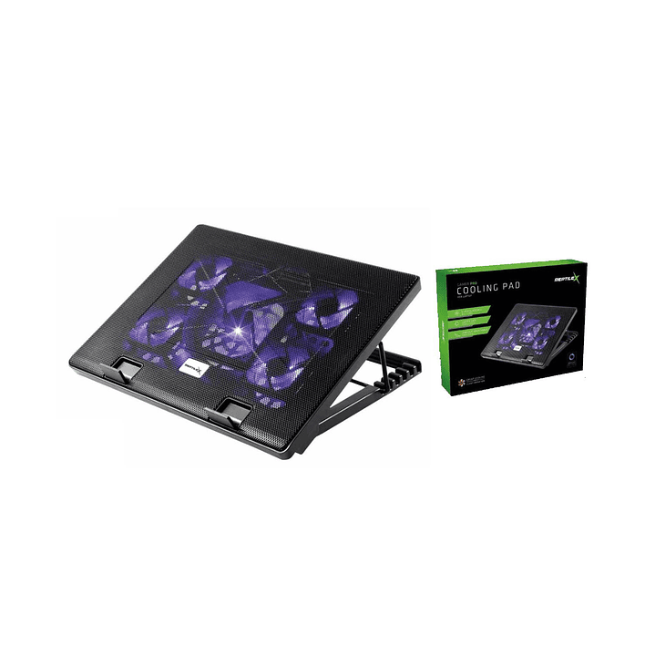 COOLING PAD GAMER 6 VENTILADORES NOTEBOOK - PS SILENT  2