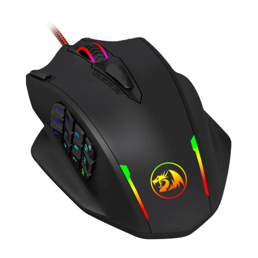 MOUSE GAMER  IMPACT M908 REDRAGON 19 Botones 1