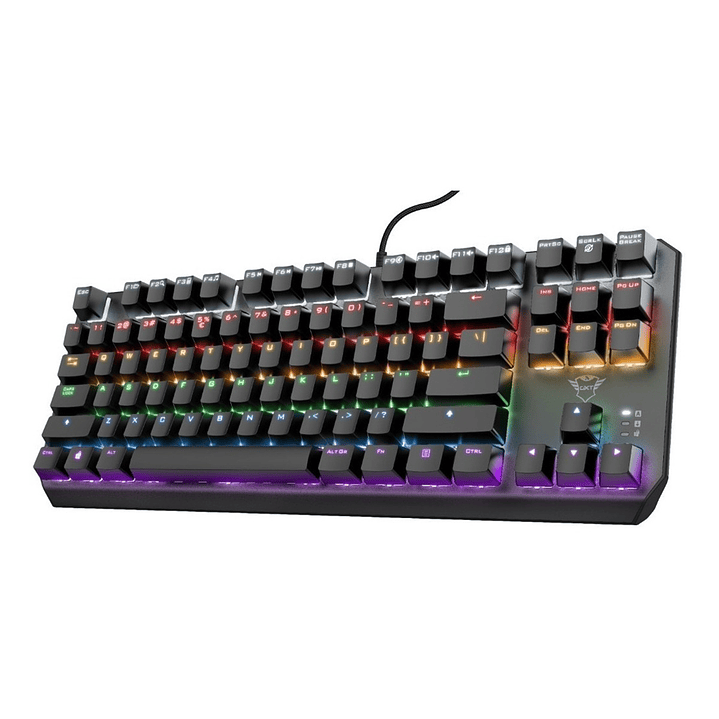 TECLADO MECANICO GAMER Tkl TRUST GXT 834 CALLAZ ESPAÑOL Bk 1
