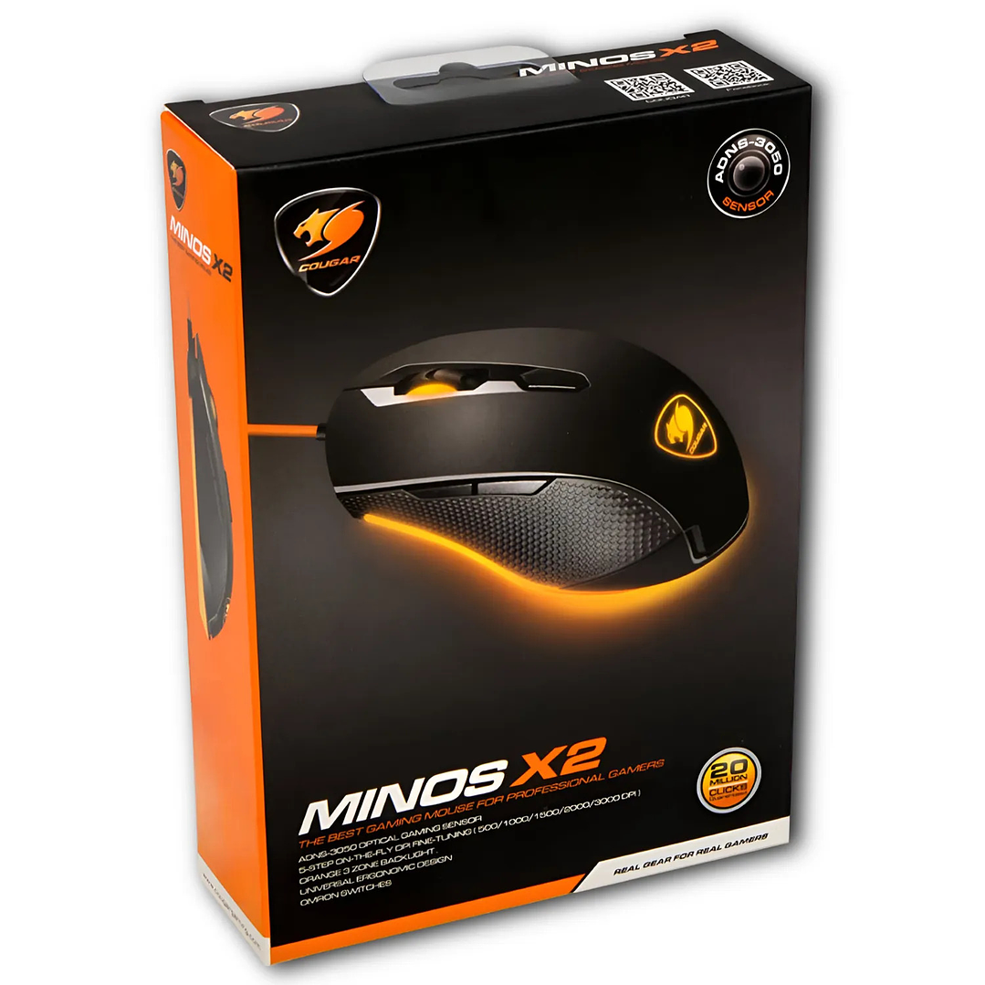 Mouse Gamer Cougar Minos X2 Negro 2