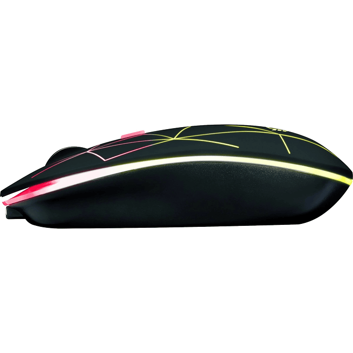 Mouse Gamer Trust GXT 117 Strike Wireless RGB 1400 DPI, Batería recargable integrada, Led 3