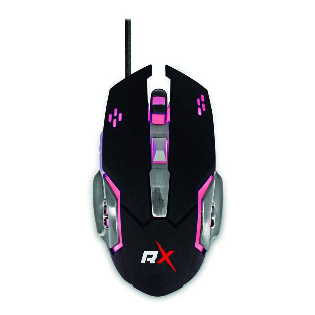 Mouse Gamer Reptilex 5 3600 Dpi Retroiluminado Color Negro 1