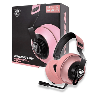 Audifonos Cougar Phontum Essential Rosa 53mm Multiplataforma