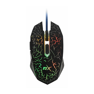 MOUSE GAMING 6 BOTONES 3200 DPI REPTILEX RX0007