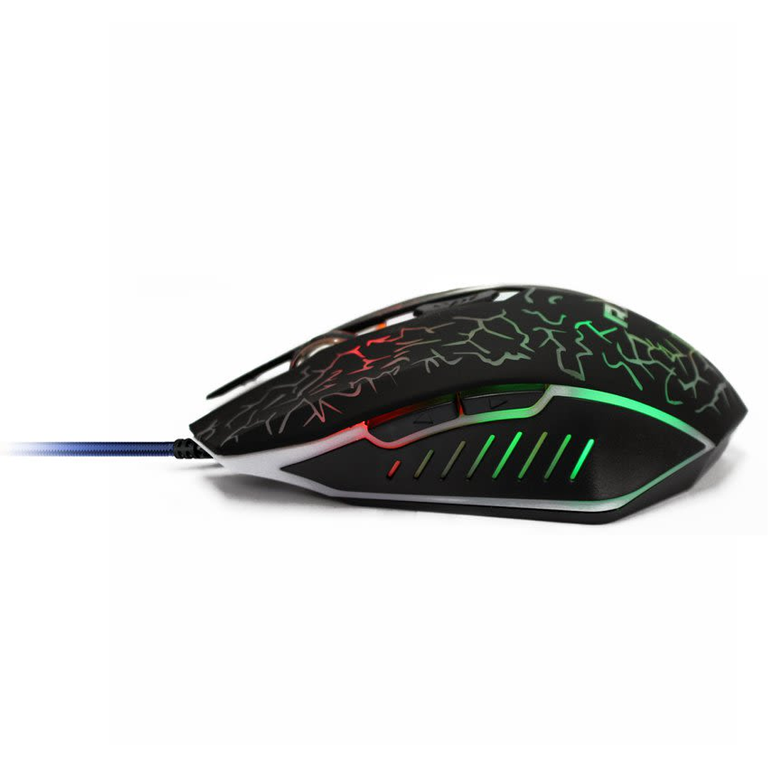 MOUSE GAMING 6 BOTONES 3200 DPI REPTILEX RX0007 2