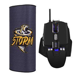 Kit Mouse + Pad Mouse Gamer Storm Ultra 