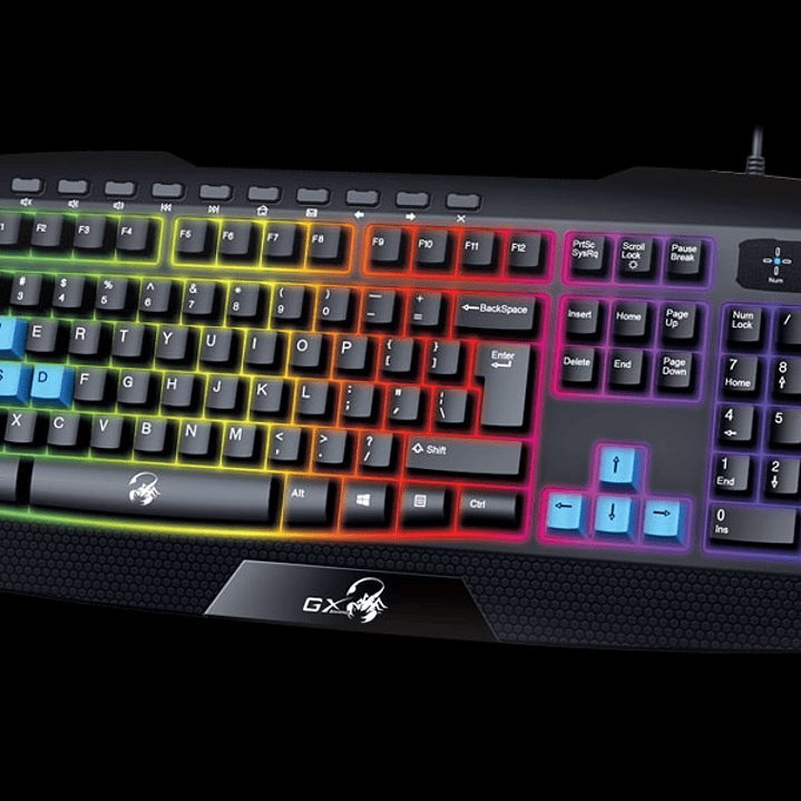 TECLADO GX/GENIUS SCORPION K215 GAMING 4
