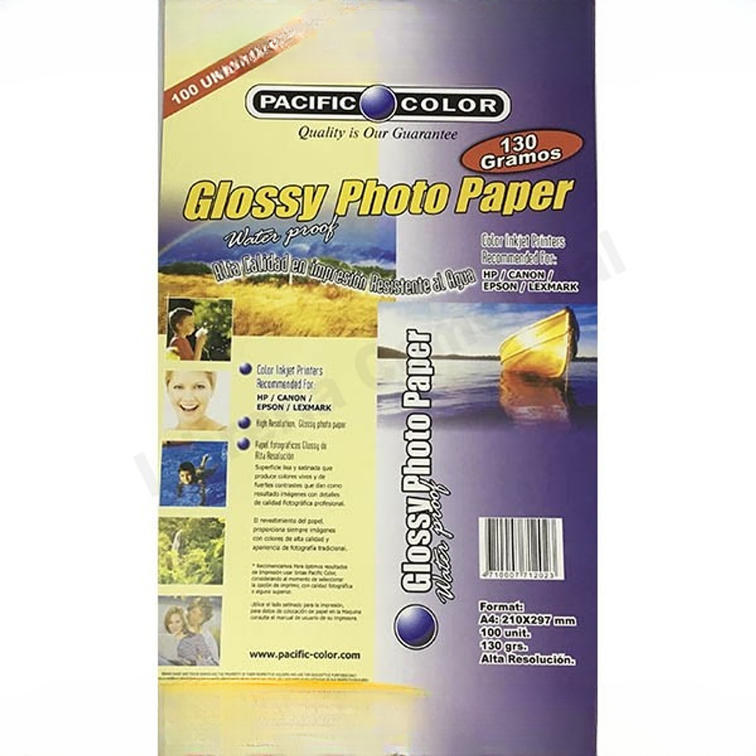 Papel Fotográfico Premium 130GRS High Quality - Pack 20 Hojas 1