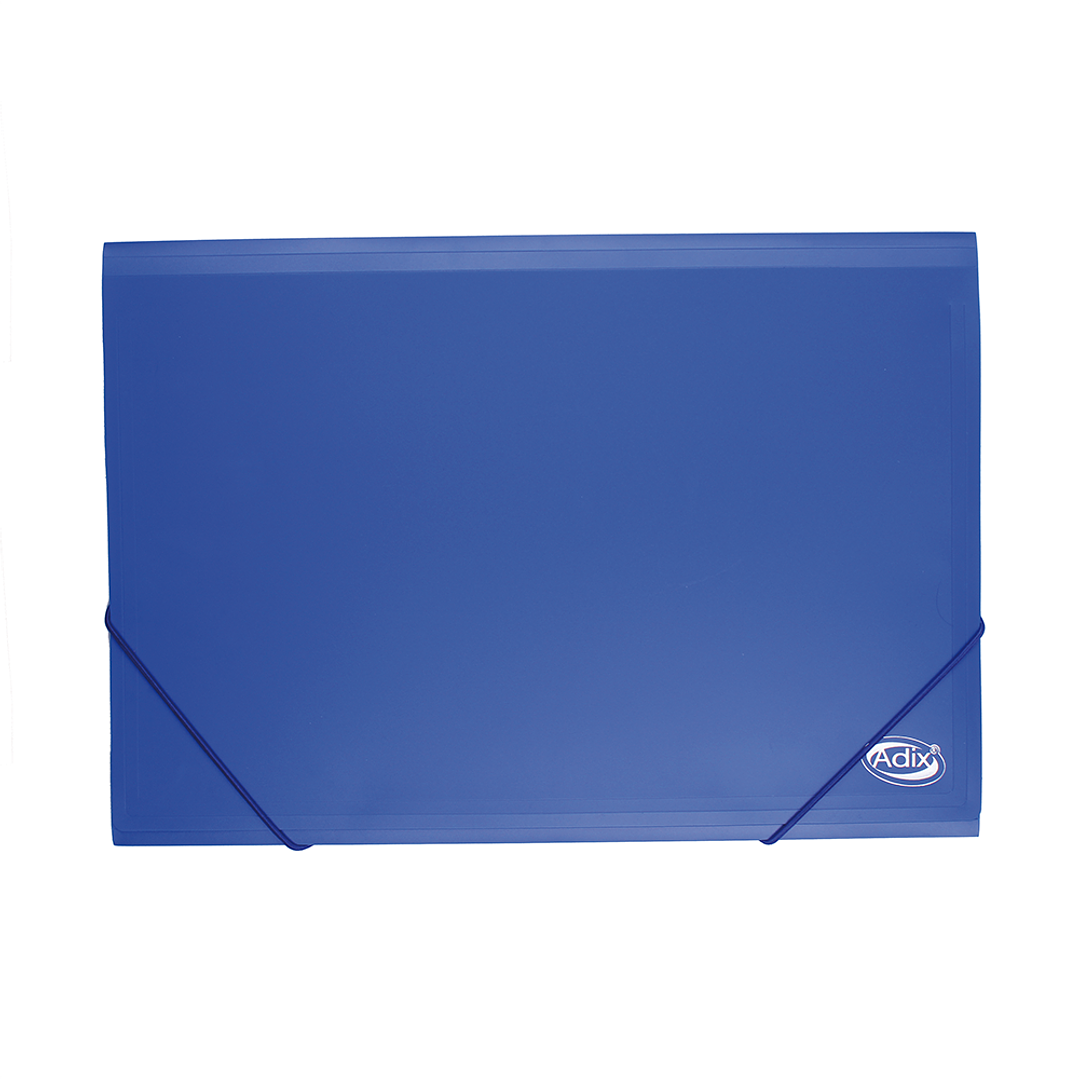 CARPETA PLASTICA C/ ELASTICO AZUL ADIX 1