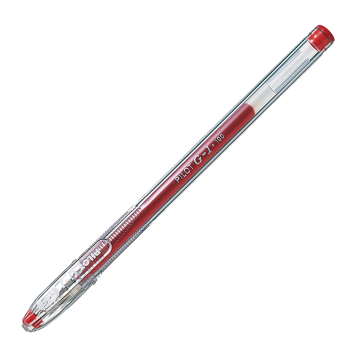 Lápiz Gel G-1    0.5  ROJO 1