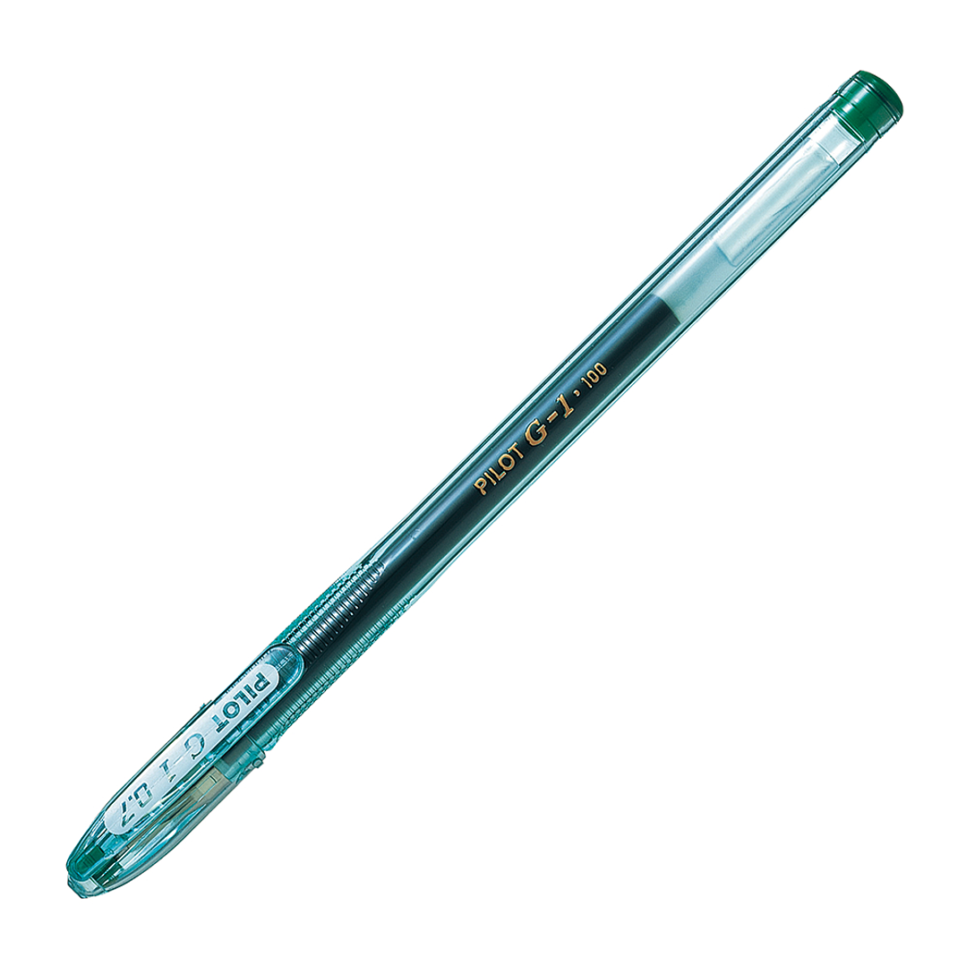 Lápiz Gel G-1    0.7  VERDE 1