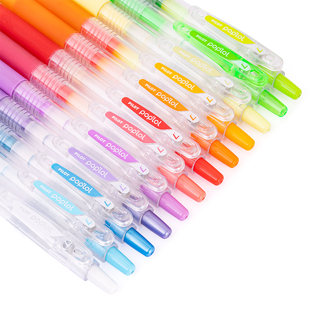 Set Lápices Gel Pop´lol 0.7 Candy 12 unidades pilot 4