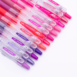 Set Lápices Gel Pop´lol 0.7 Marshmallow 12 unidades pilot