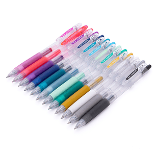Set Lápices Gel Pop´lol 0.7 Rainbow 12 unidades Pilot