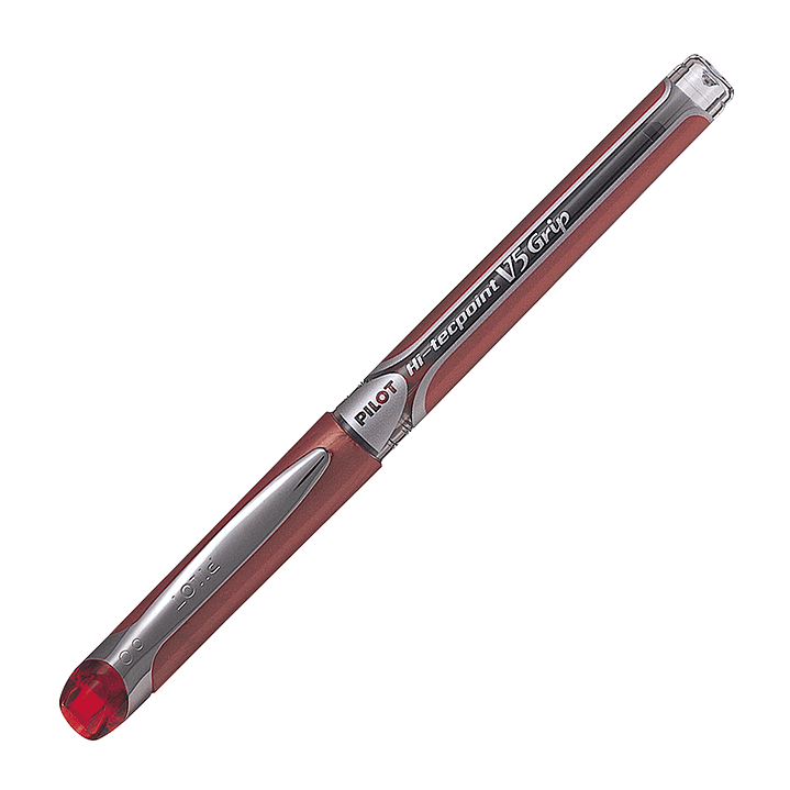 Lápiz Tinta Hi-Tecpoint Grip V5 0.5 Rojo Pilot 1