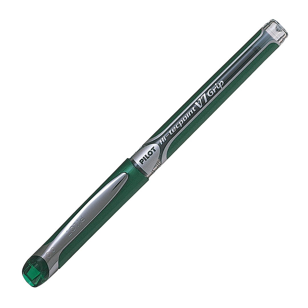 Lápiz Tinta Hi-Tecpoint Grip V7 Verde Pilot 1