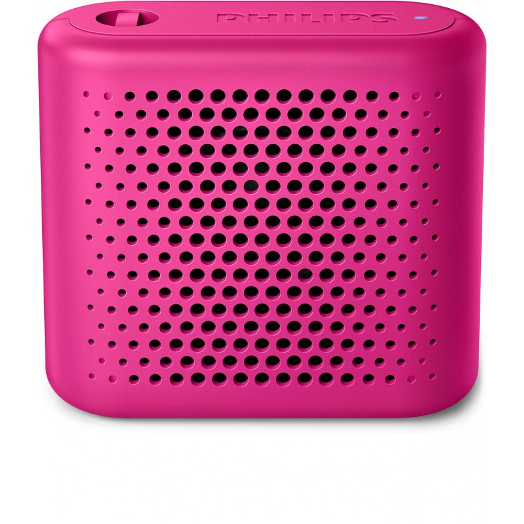 Altavoz portátil inalámbrico Bluetooth Philips BT55P/00 rosa 3