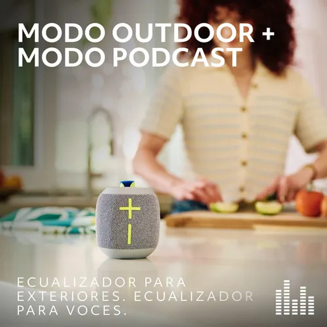 Parlante Portátil Bluetooth Ultimate Ears WONDERBOOM 4 - Altavoz Impermeable con Sonido 360° 3