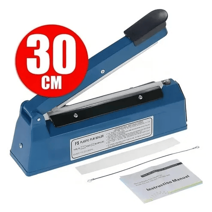 Selladora Bolsas 30 Cm + Respuesto / Maquina Sellado Termico 2