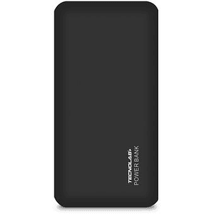 Power Bank Tecnolab 20000 mha Tipo C- Micro usb /03-tl180 Color Negro