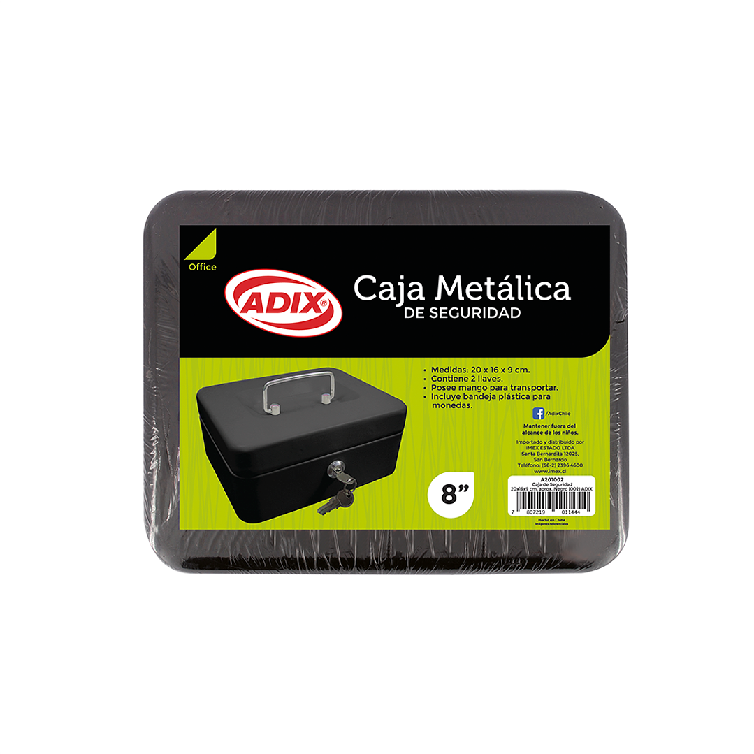 Caja de seguridad con llave 8