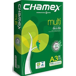 Resma A3 chamex 75Gr X 500 Hojas Papel Bond Blanco