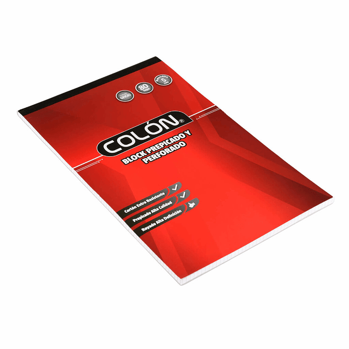 Block Colon Oficio Matemática 5mm 2