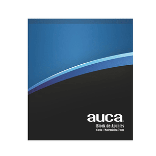 Block Carta  Matemática 7 mm 80 hjs. Auca