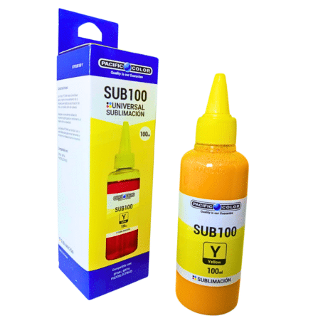 Tinta De Sublimación 100ml Yellow Calidad Premium  1